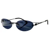 Солнцезащитные очки Balenciaga No Frame Thin Temples "Blue"