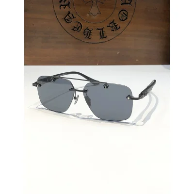 Солнцезащитные очки Chrome Hearts Lenses Decorated By Symbol Front "Black" фото № 2 Солнцезащитные очки Chrome Hearts Lenses Decorated By Symbol Front "Black" фото № 2