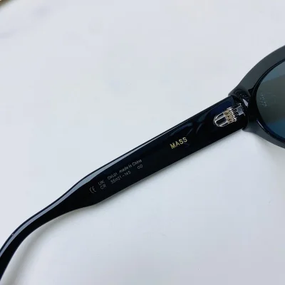 Солнцезащитные очки Gentle Monster Decorated By Lines And Dots "Black" фото № 4