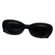 Солнцезащитные очки Gentle Monster Temples Decorated By Stripes "Black"