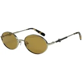 Солнцезащитные очки Moncler Rounded Shaped With Decorated Temples "Yellow"