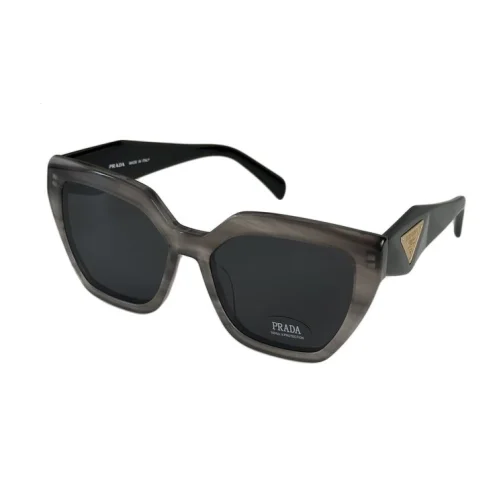 Солнцезащитные очки Prada Logo In Triangle On Side "Gray"