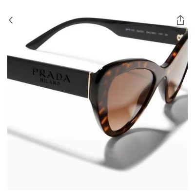 Солнцезащитные очки Prada Triangle Form Frame With Logo Inscription "Brown/Black" фото № 4 Солнцезащитные очки Prada Triangle Form Frame With Logo Inscription "Brown/Black" фото № 4