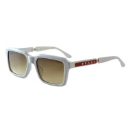 Солнцезащитные очки Prada Frame With Logo In Red Rectangle "White"