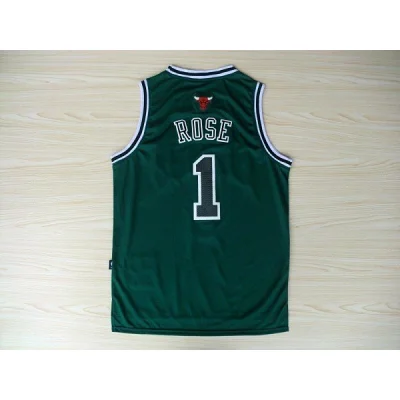 Баскетбольная Джерси Adidas Chicago Bulls №1 Derrick Rose "Green" фото № 5 Баскетбольная Джерси Adidas Chicago Bulls №1 Derrick Rose "Green" фото № 5