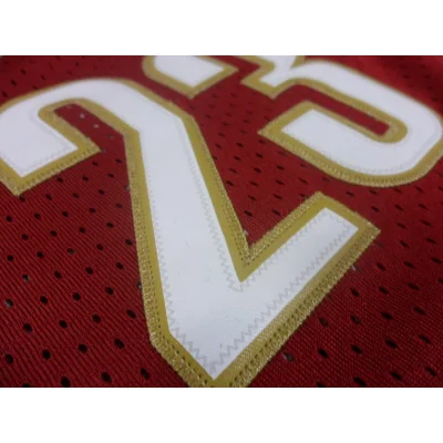 Баскетбольная Джерси Adidas Cleveland Cavaliers №23 LeBron James "Red" фото № 6