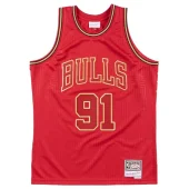 Баскетбольная Джерси NBA Chicago Bulls №91 Dennis Rodman "Red"
