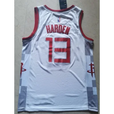 Баскетбольная Джерси Nike Houston Rockets 19-20 №13 James Harden "White" фото № 5 Баскетбольная Джерси Nike Houston Rockets 19-20 №13 James Harden "White" фото № 5