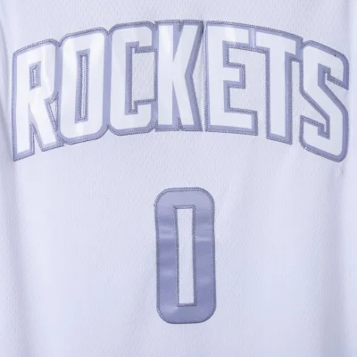 Баскетбольная Джерси Nike Houston Rockets 20 MVP №0 Russell Westbrook "White" фото № 3
