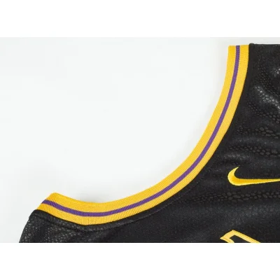 Баскетбольная Джерси Nike Los Angeles Lakers №3 Anthony Davis "Black" фото № 4