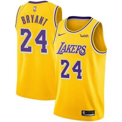 Баскетбольная Джерси Nike Los Angeles Lakers 18-19 №24 Kobe Bryant "Yellow"