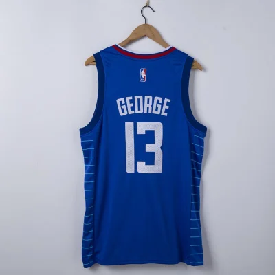 Баскетбольная Джерси Nike Los Angeles Clippers №13 Paul George "Blue" фото № 5