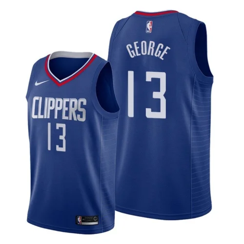 Баскетбольная Джерси Nike Los Angeles Clippers №13 Paul George "Blue"