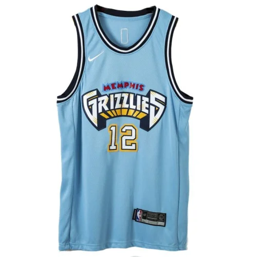 Баскетбольная Джерси Nike Memphis Grizzlies 2021 №12 Ja Morant "Blue"