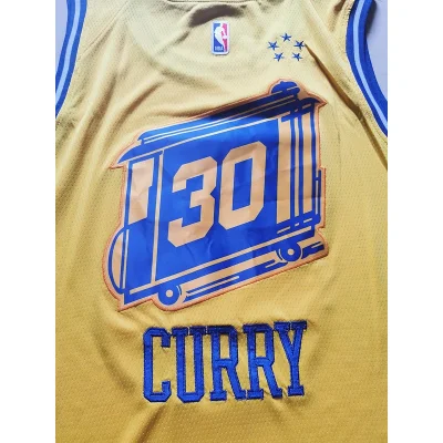 Баскетбольная Джерси Nike Golden State Warriors 19-20 №30 Stephen Curry "Yellow" фото № 3 Баскетбольная Джерси Nike Golden State Warriors 19-20 №30 Stephen Curry "Yellow" фото № 3