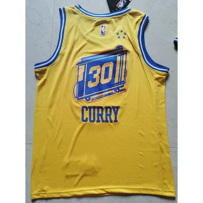 Баскетбольная Джерси Nike Golden State Warriors 19-20 №30 Stephen Curry "Yellow" фото № 4 Баскетбольная Джерси Nike Golden State Warriors 19-20 №30 Stephen Curry "Yellow" фото № 4
