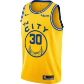 Баскетбольная Джерси Nike Golden State Warriors 19-20 №30 Stephen Curry "Yellow"