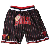 Баскетбольные Шорты Just Don Chicago Bulls With Logo "Black"