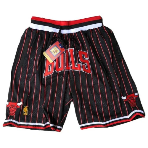 Баскетбольные Шорты Just Don Chicago Bulls With Logo "Black"
