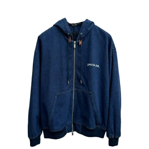 Куртка Christian Dior White Logotype Christian Dior "Blue"