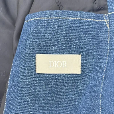 Куртка Christian Dior White Logotype Christian Dior "Blue" фото № 6