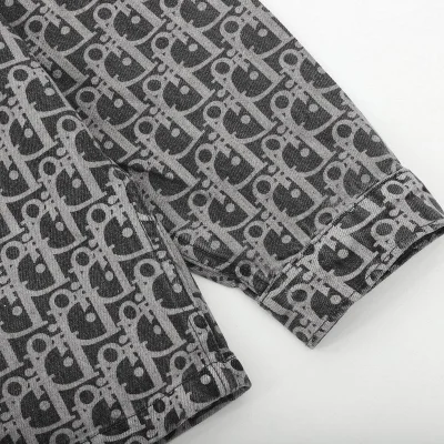 Джинсовая куртка Dior Legend Way "Gray" фото № 4