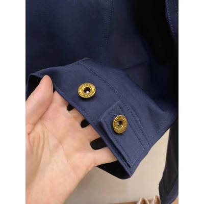 Куртка Miu Miu Frontside Blue Dark Logo Miu Miu "Blue" фото № 7