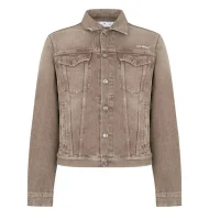 Джинсовая Куртка Off White Monochrome "Brown"