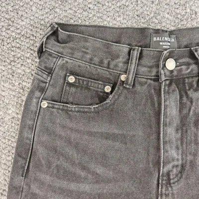 Джинсы Balenciaga "Black Fade" фото № 3
