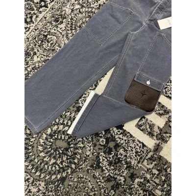 Джинсы Christian Dior Brown Stripe Star "Blue" фото № 4