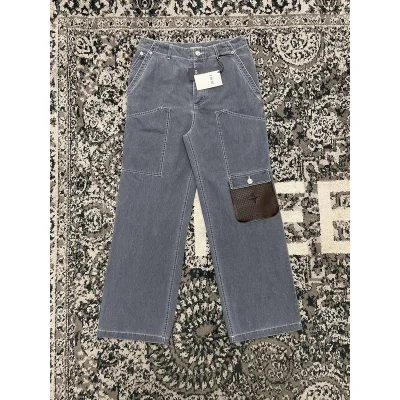 Джинсы Christian Dior Brown Stripe Star "Blue" фото № 2