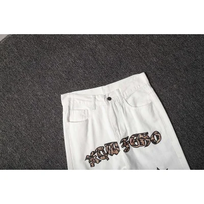 Джинсы Gallery Dept Leopard Stars "White" фото № 3 Джинсы Gallery Dept Leopard Stars "White" фото № 3