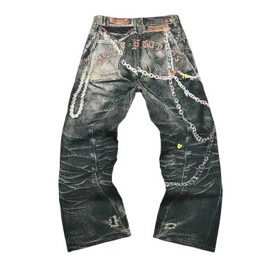 Джинсы Gallery Dept. 5001 Splash "Black" фото № 2