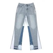 Джинсы Gallery Dept. LA Flare Side Stripe "Light Blue"