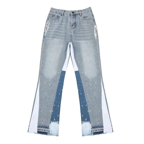 Джинсы Gallery Dept. LA Flare Side Stripe "Light Blue"