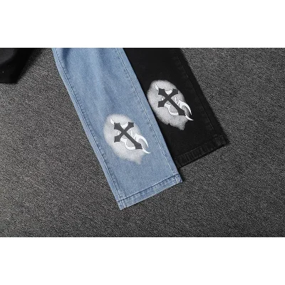 Джинсы Gallery Dept Cross "Black" фото № 4