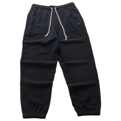 Штанты Acne Studios Small Logo Smiling Face "Black"