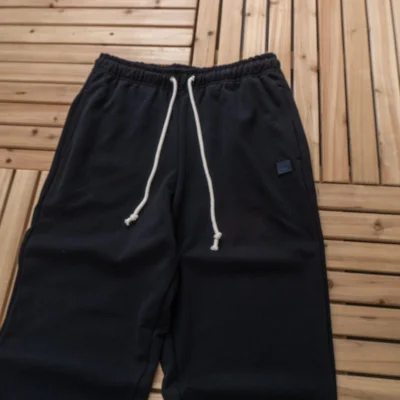 Штанты Acne Studios Small Logo Smiling Face "Black" фото № 3 Штанты Acne Studios Small Logo Smiling Face "Black" фото № 3