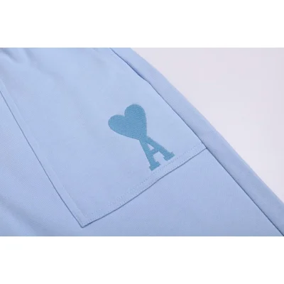 Штаны Amiri Letter And Heart - Logo "Blue" фото № 5