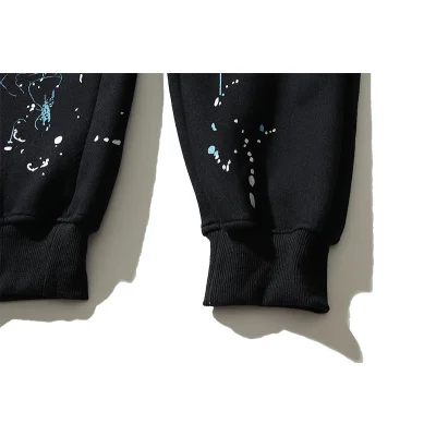 Штаны Askyurself Drops Of Paint "Black" фото № 4