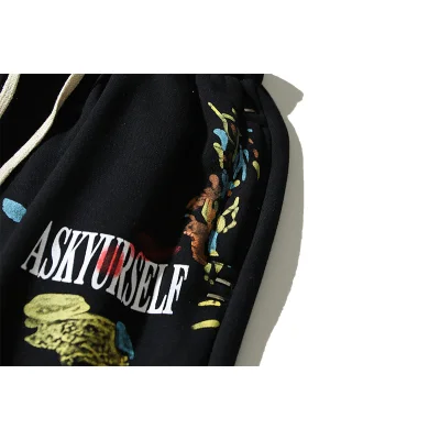 Штаны Askyurself Drops Of Paint "Black" фото № 6