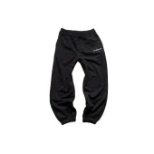 Штаны Balenciaga With Text Logo - Cotton "Black"