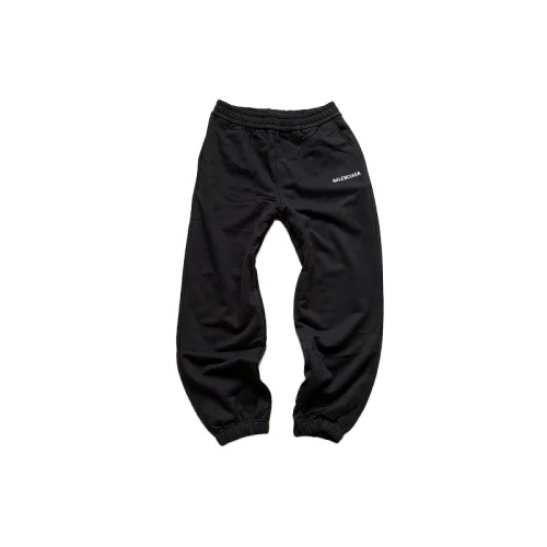 Штаны Balenciaga With Text Logo - Cotton "Black"