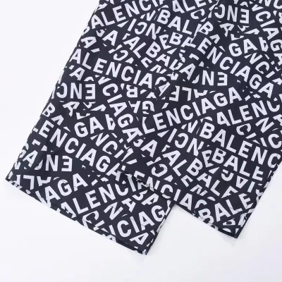 Штаны Balenciaga Text "Black/White" фото № 2