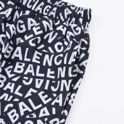 Штаны Balenciaga Text "Black/White" фото № 4