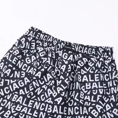 Штаны Balenciaga Text "Black/White" фото № 5