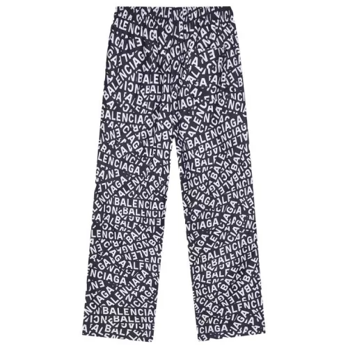 Штаны Balenciaga Text "Black/White"