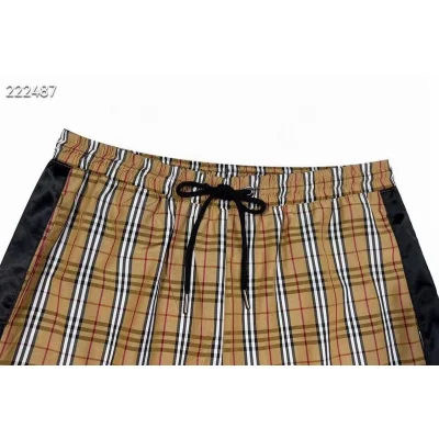 Штаны Burberry With Tartan Print "Brown/Black" фото № 2