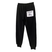 Штаны Burberry Print On The Pocket Warrior And Horse "Black"