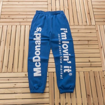 Штаны Cactus Jack Merch Mcdonalds "Blue" фото № 4